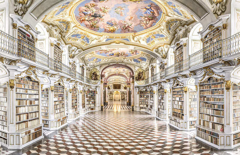 Stiftsbibliothek zählt bei Community '1000libraries' zu den Favoriten.