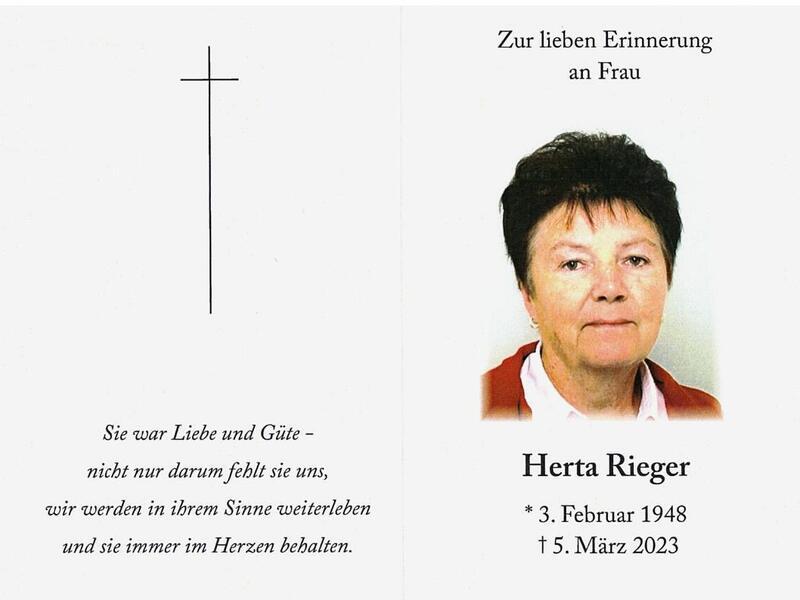 Rieger Herta