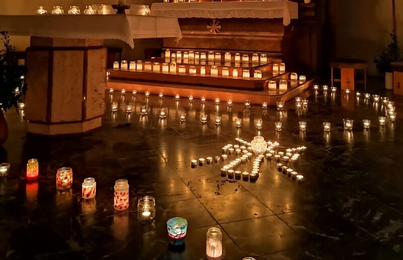 Seit 2005 erleuchten Kerzen den 31. Oktober. Wie auch 2018 in Lassing. 