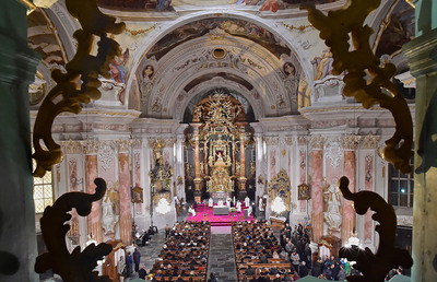 Die Basilika am Weizberg ist ein beliebtes Ziel für Pilger:innen.
