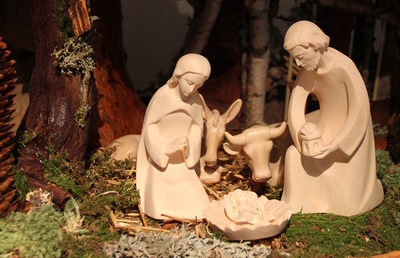 Im Krippenhaus kann bereits eingekauft werden – am 15. November eröffnet auch die Weihnachtsausstellung.