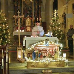 Pfarre Tieschen, Christmette