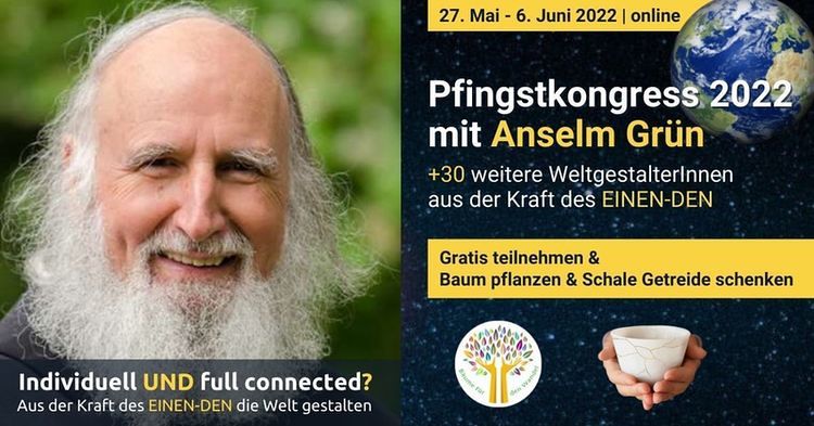 Pfingstkongress 2022 mit Anselm Grün