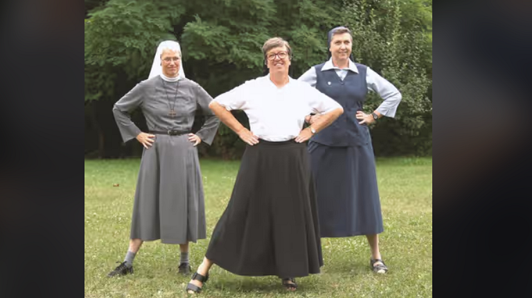 Schwester Maria Antonia, Schwester Maria und Schwester Maria sind auf Social Media bereits bekannt.