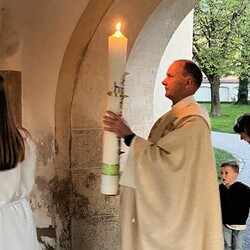 Osternachtfeier, Graz-St. Peter