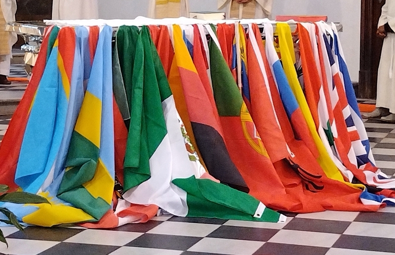 International.Gottesdienst in St. Andrä / Nicola Werbanschitz Alle Nationen sind in Christus vereint.