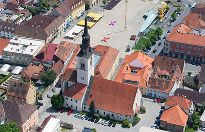 Die Pfarrkirche Bruck an der Mur wurde um 1270 erbaut. 