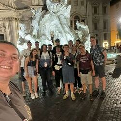 Österreicher-Treffen in der Basilika von Sant'Anselmo