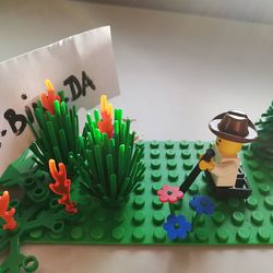 Biblische Erzählungen wurden aus Lego nachgebaut.