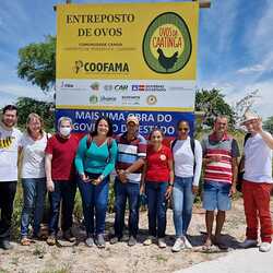 Zwischenstopp verschiedenen Kleinbauern bzw. Gemeinschaftsbetrieben an,  die von IRPAA begleitet werden oder wurden