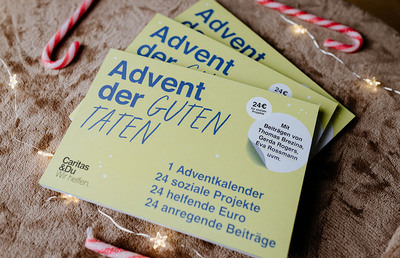 Der etwas andere Adventkalender unterstützt soziale Projekte.