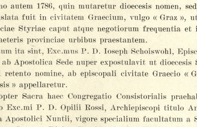 Im April 1963 genehmigte die Konsistorialkongregation in Rom die Umbenennung der Diözese, mit 15. Juni trat sie offiziell in Kraft.