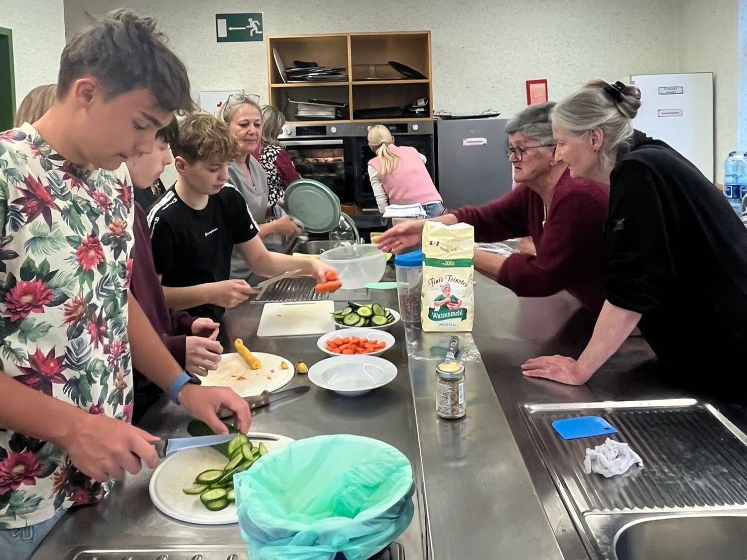 Brotbacken mit Comunity Nurse