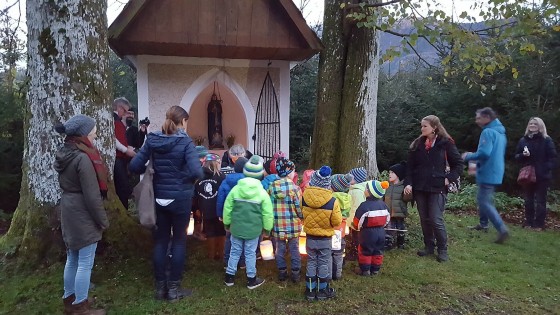 Kindergarten Altenmarkt / Pater Ulrich Diel OSB Martinfeier