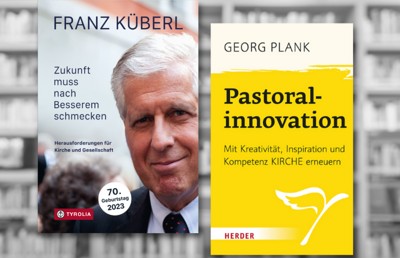 Zwei Bücher, die sich auf unterschiedliche Art und Weise mit kirchlichen und gesellschaftlichen Zukunftsfragen beschäftigen.
