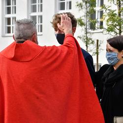 Firmung unter freiem Himmel, 2020