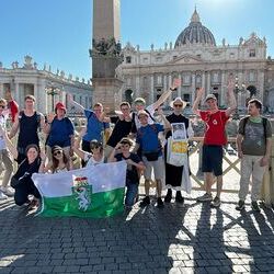 Österreicher-Treffen in der Basilika von Sant'Anselmo