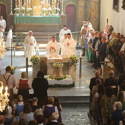 Ein besonderer Tag für Weihbischof Johannes Freitag in Trofaiach.