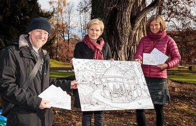Citymanager Heimo Maieritsch (Holding Graz), Kulturreferentin Gertraud Schaller-Pressler (Kirchen Kultur Graz), Illustratorin Michaela Nutz sind überzeugt davon, an den Erfolg des Vorjahres anschließen zu können.