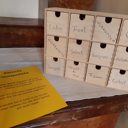 Biblische Hausapotheke in der Josefskirche in Voitsberg