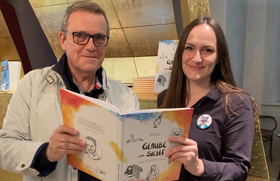 Glaubenswissen zu vermitteln ist Karl Veitschegger ein Anliegen - auch über sein Buch 'Glaube in Sicht'.