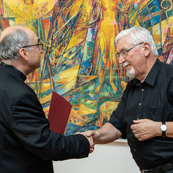 Verleihung des Pfarrdekretes an Provisor Petar Krsticevic