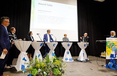 Bekanntgabe des neuen Namens 'PPH Augustinum' bei der Sommertagung der Religionspädagoginnen und -pädagogen 2021.