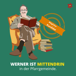 Werner könnte sich eine Weiterarbeit im PGR vorstellen, wenn der Pfarrgemeinderat ein Ort der Auseinandersetzung mit der Verkündigung des Glaubens bleibt.