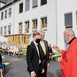 Firmung unter freiem Himmel, 2020