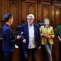 Marienambulanz der Caritas Steiermark feiert 25jähriges Bestehen am 17. April 2024 im Grazer Rathaus.