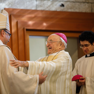 2017: Gottesdienst zum 90. Geburtstag von Bischof Johann Weber in Andritz