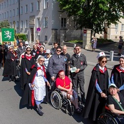 Fronleichnam in Graz 2025 mit Bischof Wilhelm Krautwaschl