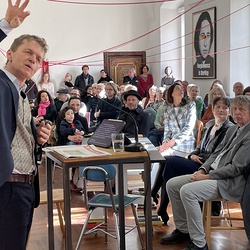 Zenita Komad_Ausstellungseröffnung_3.2.2024. Foto: KULTUM/A. Hopper