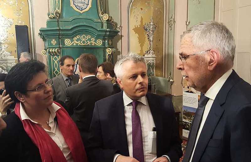 Bundespräsident Alexander van der Bellen war im Rahmen der Frühjahresakademie zu Gast in Stift Vorau.