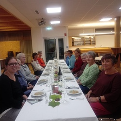 Auch zum 'Biblisch Kochen' (und Essen!) traf man sich in Öblarn