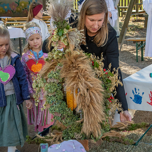 Ein wunderschönes Erntedankfest- 50 Jahre Pfarrkindergarten