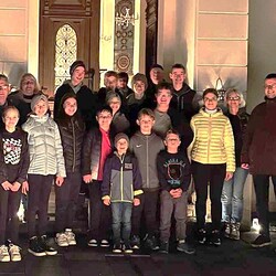 Das fleißige Team der Nacht der 1000 Lichter in der Pfarre Straden