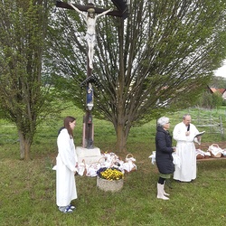 Segnung der Osterspeisen, Tieschen-Unterlaasen