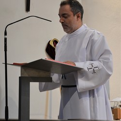César Cabeza, Pastoralpraktikant