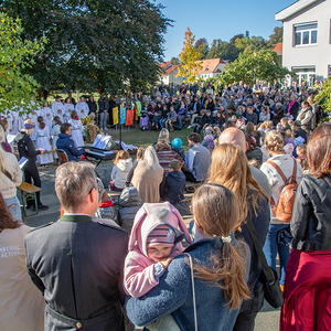Ein wunderschönes Erntedankfest- 50 Jahre Pfarrkindergarten