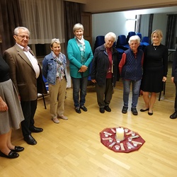 Zum Bibliolog traf man sich in der Pfarre St. Veit im Vogau