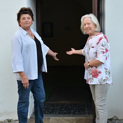 Grete Fassolter und Silvia Bracic