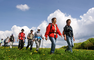Bereits Jesus war als Wanderprediger bekannt. Das Pilgern hat im Christentum eine feste Tradition. 