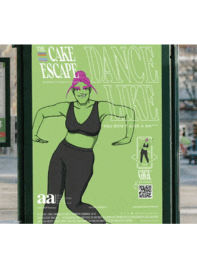 Von 1. - 14.12. 2022 sorgen Plakate im AR-Modus in Graz für Aufsehen.