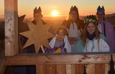 In der gesamten Steiermark waren Sternsinger:innen im Jänner 2025 unterwegs.
