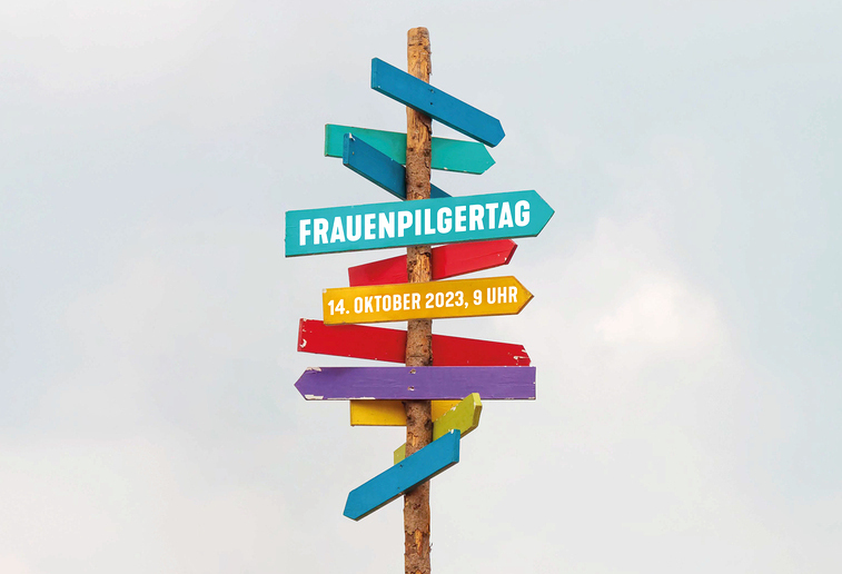 Der Frauenpilgertag fand zum ersten Mal 2021 statt und ist eine Einladung, Frauenspiritualität zu erleben. Pilgern ist Beten mit den Füßen – an diesem Tag von Frauen für Frauen gestaltet.