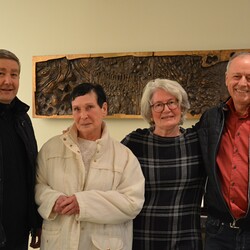Pfarrer Claudiu Budău,  Anneliese Winter, Gerti Reiterer, Franz Karner