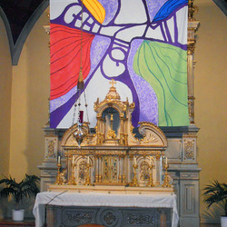 Gestaltet von Schüler:innen der Hauptschule Deutsch Goritz im Jahr 2013 