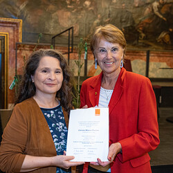 Seit 1998 leitet Christa Wiener-Pucher die Hörbibliothek in Graz.