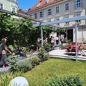 Spaziergang durch den Bischofsgarten